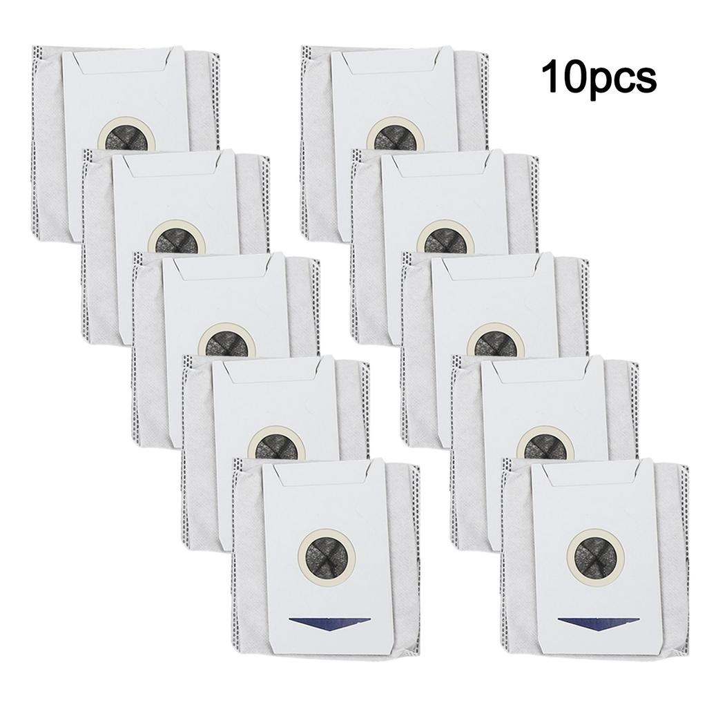 Для Ecovacs T30S Совместимые Сменные Пылесборники 10 Штук Нетканые Материалы