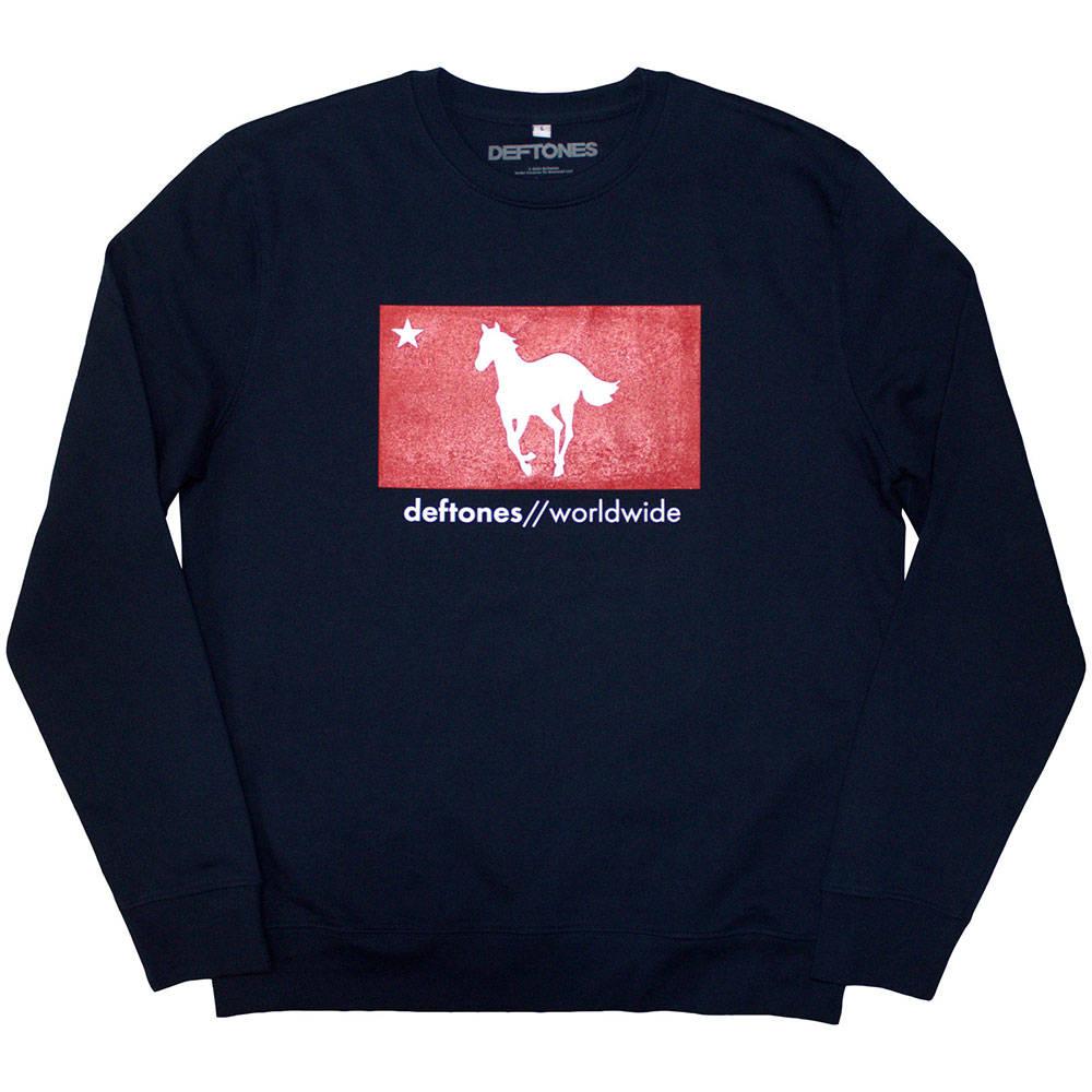 Deftones Unisex Adult Star & Pony Sweatshirt