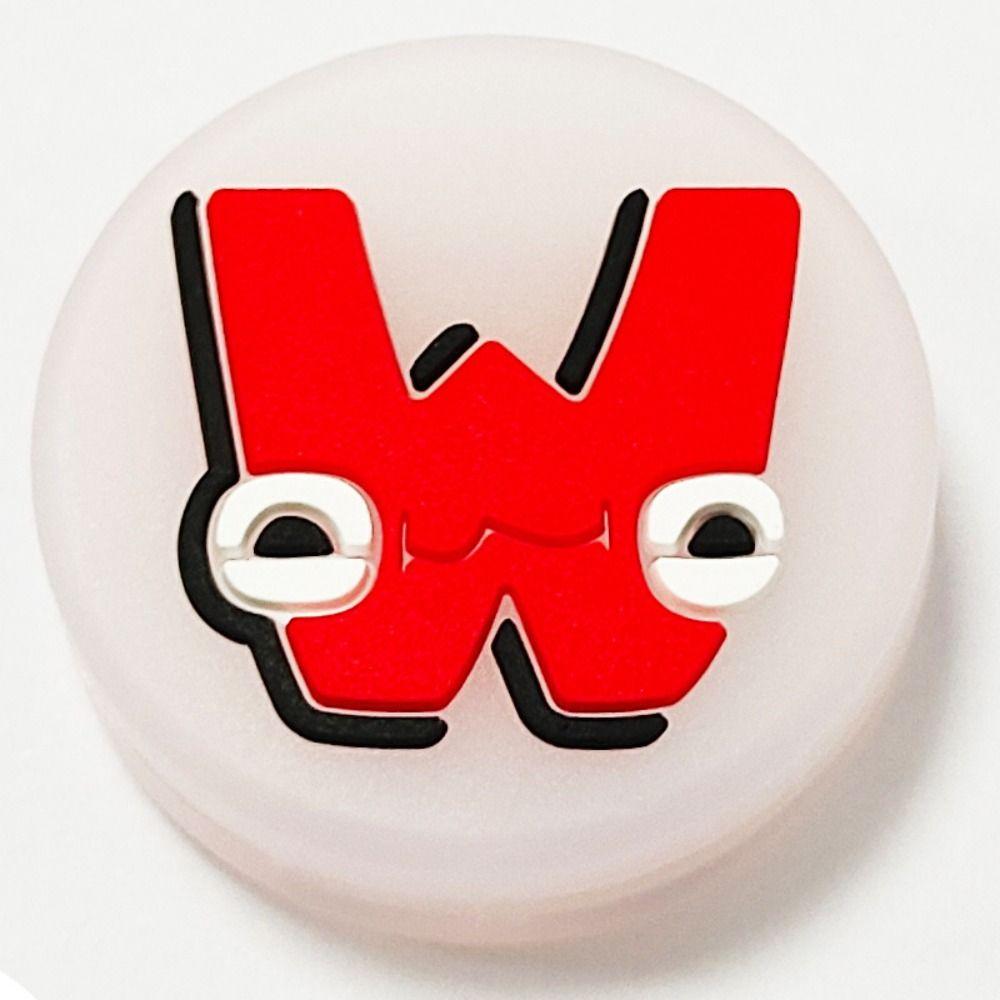 Силиконовый теннисный амортизатор с 26 английскими буквами, теннисная ракетка, амортизатор, ракетка для сквоша