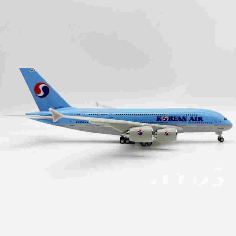 Модель самолета 1/240 смола A380 игрушки AIR самолет 30 см статическая демонстрация 380 корейский авиалайнер детский сувенир авиация коллекционный подарок