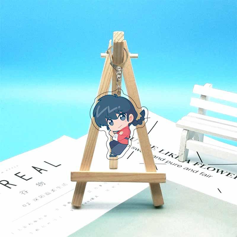Ranma 1/2 Тендо Акане Аниме Акриловый Брелок Подарок Друзьям Подвеска для Девочки Украшение Милый Креативный Модный Брелок для Ключей Шармы для Сумки