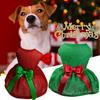 Рождественское платье для домашних животных, герметичный галстук-бабочка, удобный дышащий реквизит для фотографий