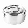 Stainless Steel Bento Box, Food Storage Container, 650ml/1000ml/1600ml, Kimchi Storage Container, Odor Prevention, Sealing Ring, Airtight, Can Be Used