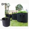 Тканевые мешки для выращивания растений Утолщенные войлочные мешки для выращивания растений с ручками Воздухопроницаемые мешки для посадки Горшки для выращивания цветов Помидоры Огурцы