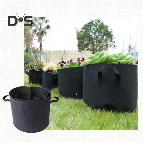 Тканевые мешки для выращивания растений Утолщенные войлочные мешки для выращивания растений с ручками Воздухопроницаемые мешки для посадки Горшки для выращивания цветов Помидоры Огурцы