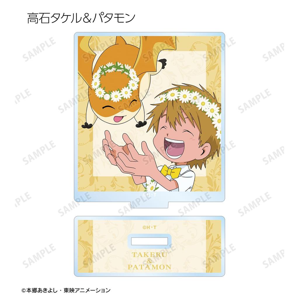 Digimon Adventure Оригинальная иллюстрация 25-я годовщина Торговая акриловая подставка colleize Официальные товары Официальная лицензия [Официальная] версия. (Единица/КОРОБКА)