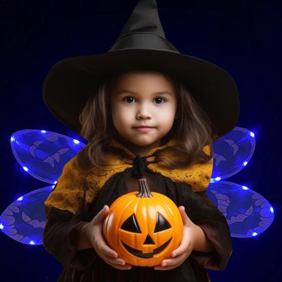 Крылья феи, женский светящийся костюм с крыльями стрекозы, легкий дышащий костюм, аксессуары для вечеринок, косплей, выступления