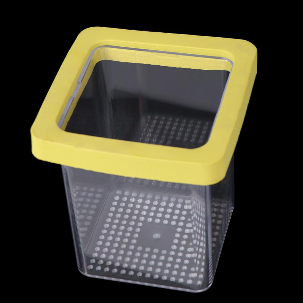 Прозрачный аквариумный нерестовик Акриловый изолятор для разведения рыб Инкубационный ящик для мальков Петушок