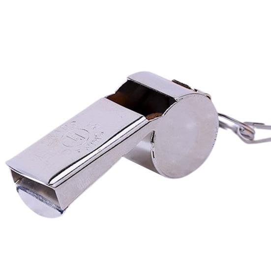 Coach Whistle with Lanyard Loud Crisp Sound Solid Color Neck-hanging High Decibel Football