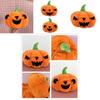 Unique Flip-over Pumpkin Plush Toy Cartoon Style Short Plush Material 18cm Tall