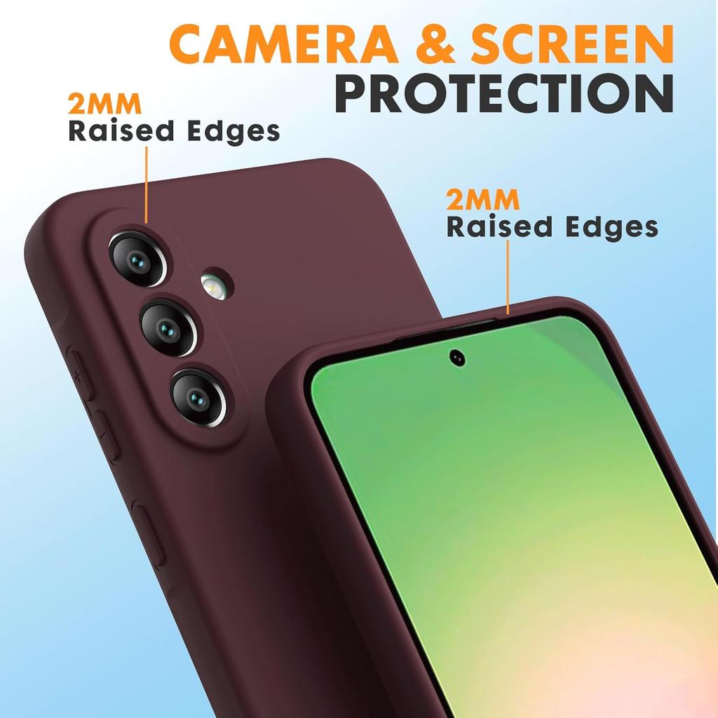 Для Samsung Galaxy A17 A37 A57 A56 A36 A55 A54 A53 A52 A34 A33 A35 A15 S20 S21 S22 S23 S24 S25 FE S26 Plus Ultra Чехол из жидкого силикона Силиконовый