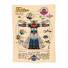 Anime UFO Robot Grendizer Goldorak Blanket Merch Room Decorative Goldrake Japan Robots Throw Blankets Warm Fleece for Couch