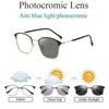 Anti Blue Light Photochromic Polarized Sunglasses Men Square Chameleon Sun Glasses Women Male Change Color Driving Eyewear