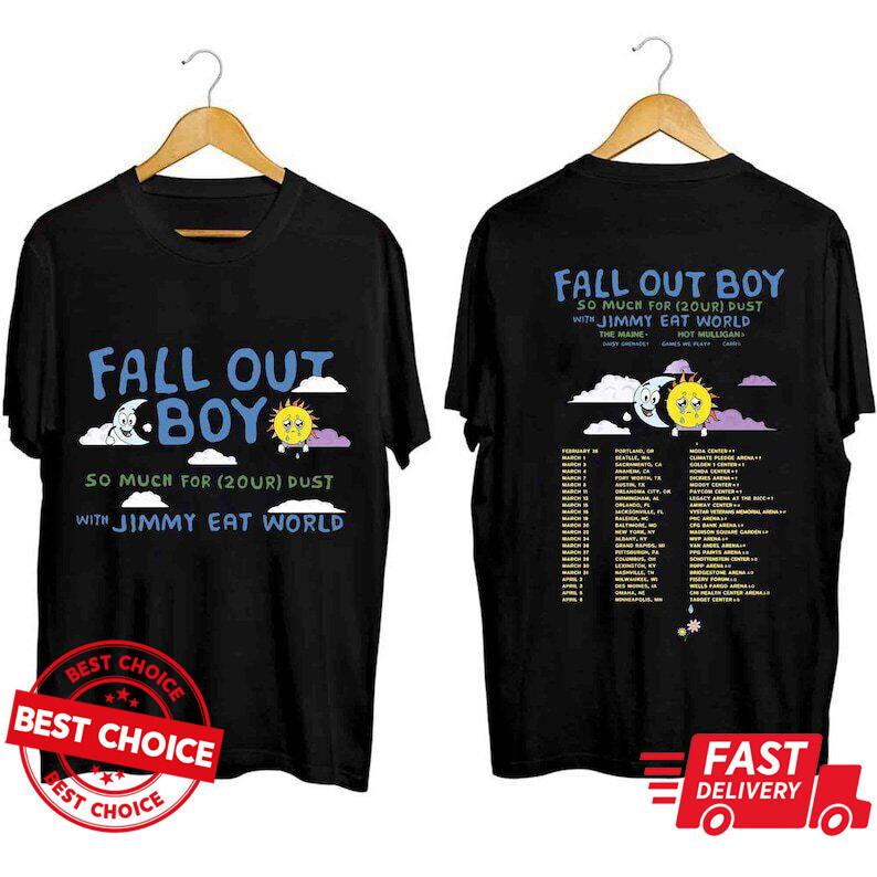 Fall Out Boy T Shirt So Much Stardust Shirt S3xl Qa7145