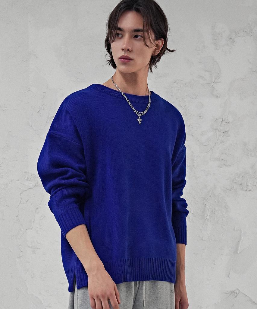 AVANDRESS Моющийся джемпер с круглым вырезом Hachi Knit_8Цветов