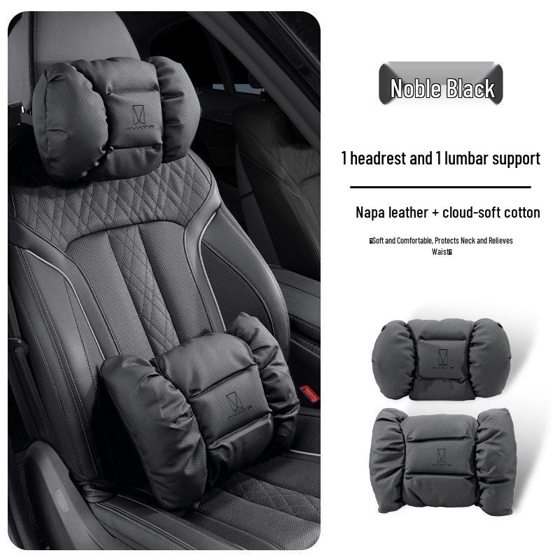 Avatr 06 Headrest Lumbar & Neck Support Cushion, Purple