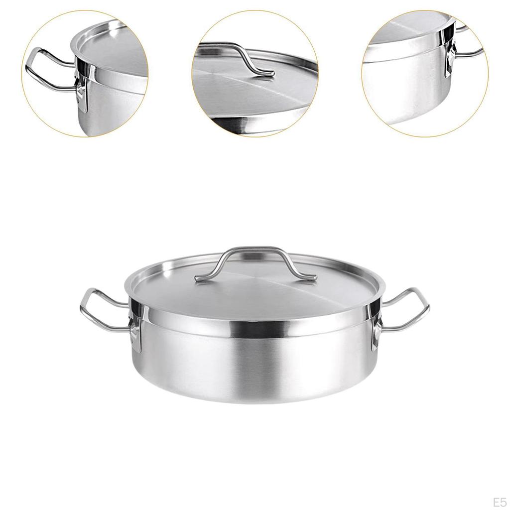 Stainless Steel Pot Cooking for Induction Cooker Kitchen Cookware Thick Soup Stockpot