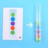 Clip Beads Test Tube Toy Children Logic Concentration Fine Motor Training Game Montessori Teaching Aids Educational Toy for Kids