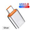 10A USB 3.0 к Type C адаптер OTG Type C папа к USB мама конвертер для ноутбука Xiaomi Samsung USBC адаптер быстрой зарядки