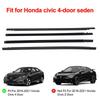 Уплотнитель внешней дверной накладки Honda Civic Sedan 2016-2021