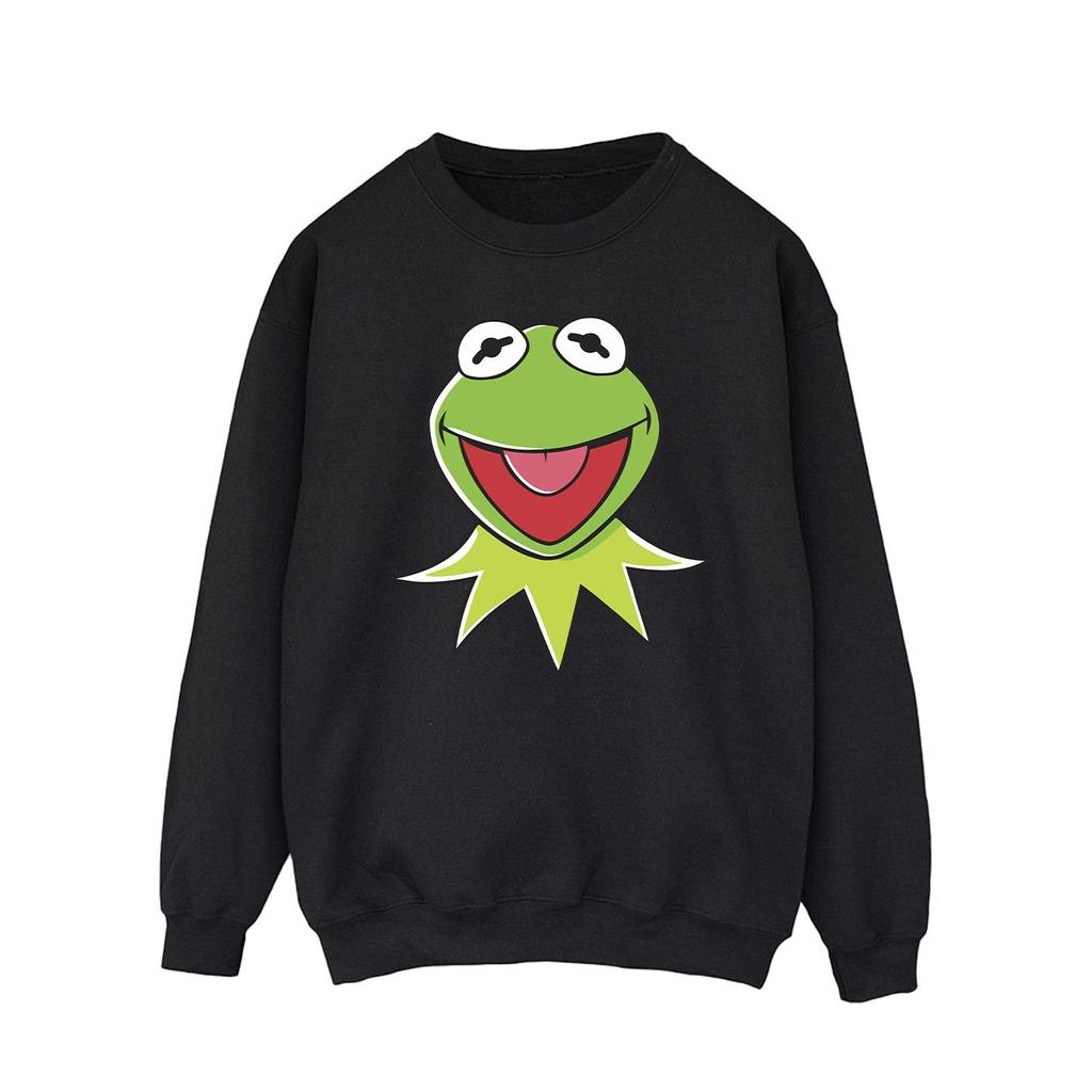 Disney Mens Muppets Kermit Head Sweatshirt