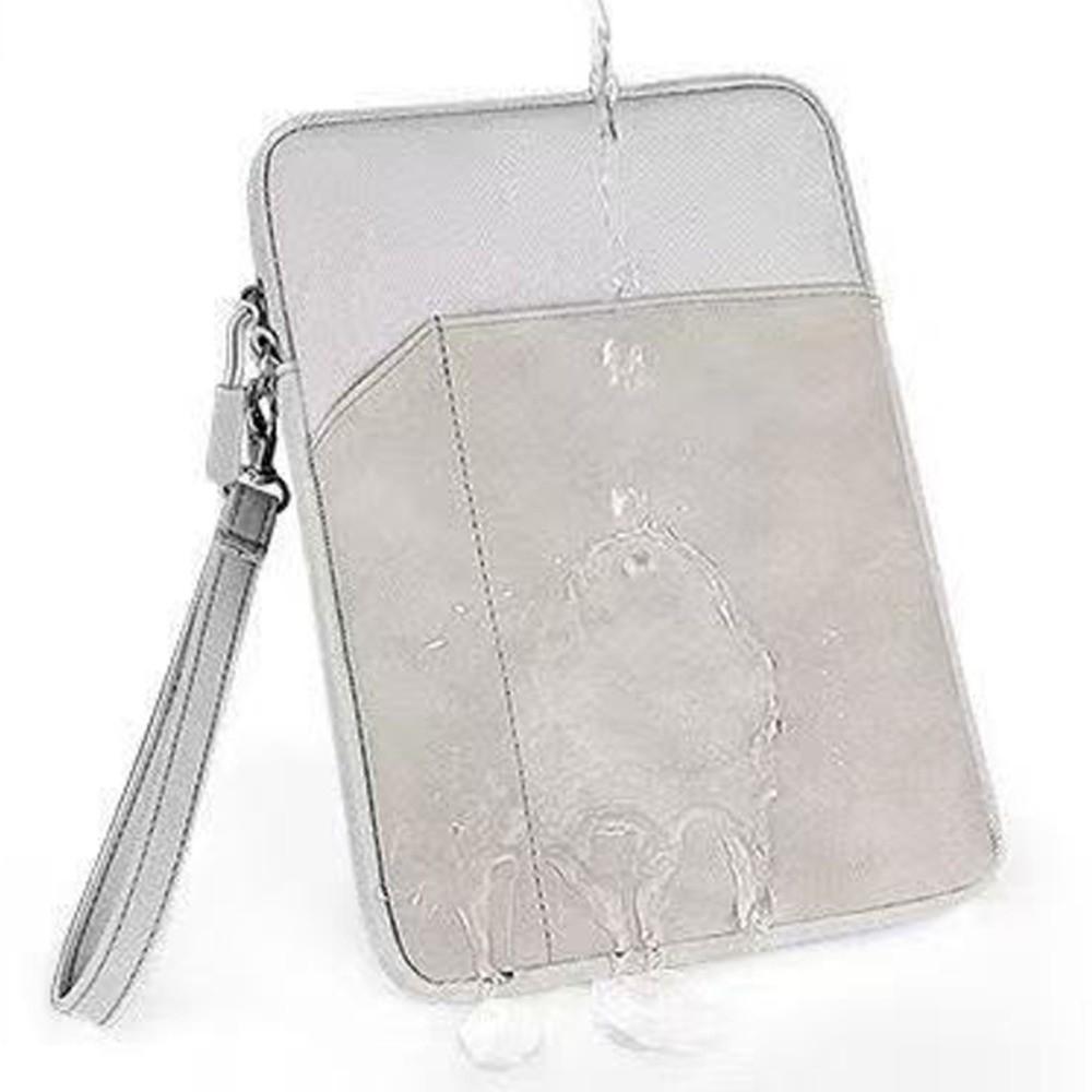 Защитный чехол-сумка для планшета с защитой от царапин, легкий, портативный, из мягкого материала, с двойной молнией