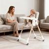 Foldable Baby High Chair, Multi-functional baby high chair, suitable for 6 to 36 months, easy to clean