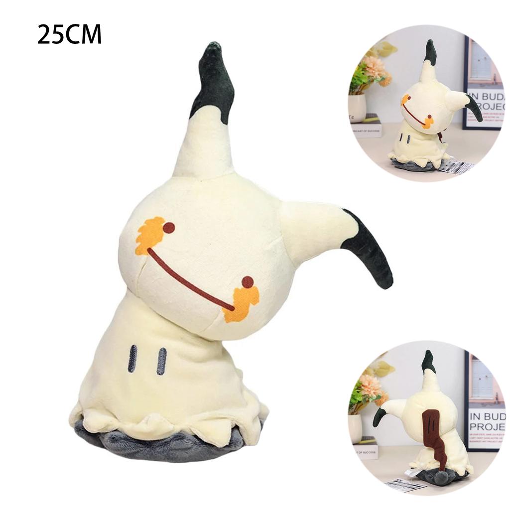 Mimikyu Plush Toys Cute Ghost Type Soft Stuffed Doll Anime Plushie Collectible Sofa Decoration Plush Pillow Kids Birthday Gifts