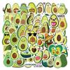 50Pcs Cartoon Avocado Stickers Guitar Suitcase Laptop Helmet Graffiti Sticker