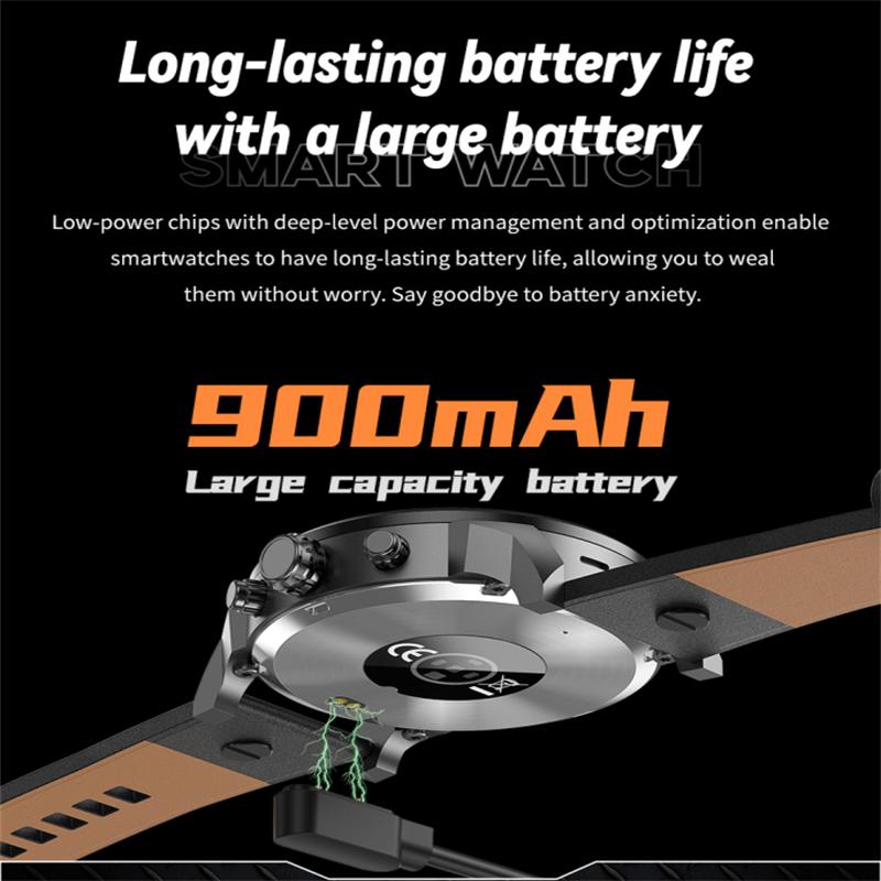 SACOSDING Новые водонепроницаемые HD Bluetooth Call мужские умные часы с голосовым управлением - BP/HR/SpO2/Sleep Sports Smartwatch для Android/iOS