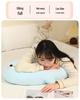 Adorable Cartoon Fish Hug Pillow for Girls - Leg Clamping, Side Sleeping/Pregnancy Backrest Cushion, Ideal for Bedside & Winter Coziness