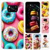 Чехол для телефона Macaron Ice Cream Cake Doughnut для Xiaomi Poco X5 X6 X7 Pro F7 Ultra M7 Redmi 15 15C 13 13C 12 12C 10 10A 10C 9 9A 9