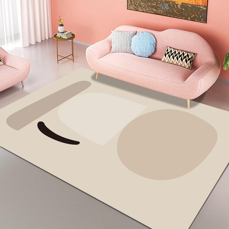 Living Room Nordic Carpet Bedroom Carpet Dirt Resistant Carpet Anti Slip Floor Mat Large-area Floor Mat