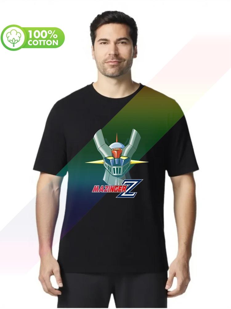 100% Cotton Round Neck Heavy Weight Men's T-shirt Arrival Anime Mazinger Z 03 Men T Shirt Customized S-xxxl Tops Tees