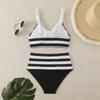 Женский купальник бикини с высокой талией, сексуальный, раздельный купальник