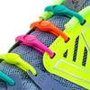 12Pcs Silicone Shoelaces for Shoes No Tie Shoe Laces Elastic Laces Sneakers Kids Adult Rubber Shoelace One Size Fits All Shoes
