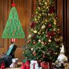 Fabric Christmas Advent Calendar with Pockets 25 Days Christmas Tree