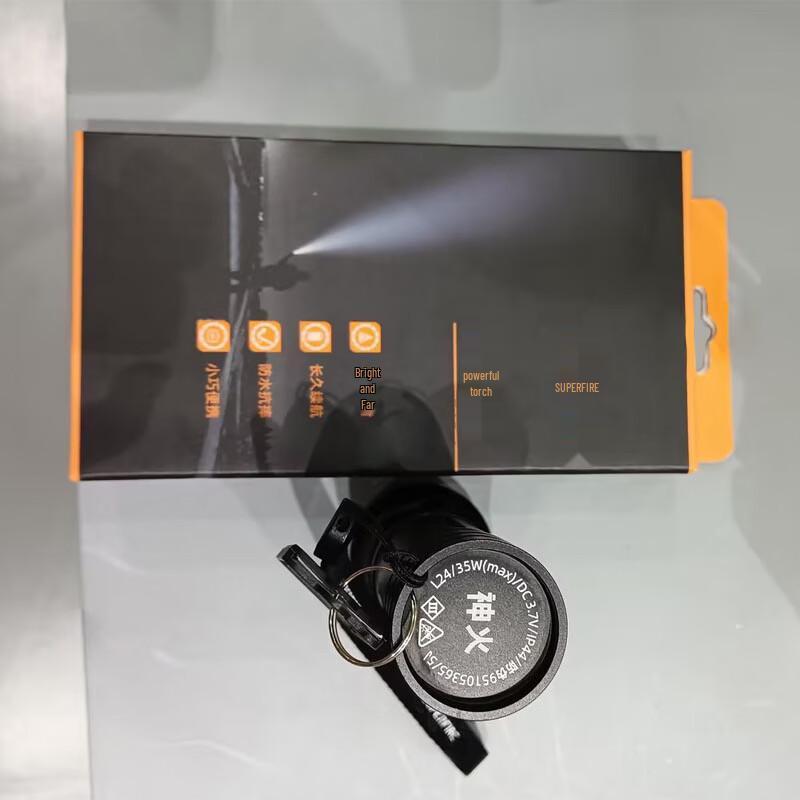 SupFire L24 Bright Long-Range Flashlight