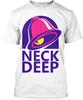 Футболка Taco Bell 'Neck Deep' S-5XL, белая, унисекс