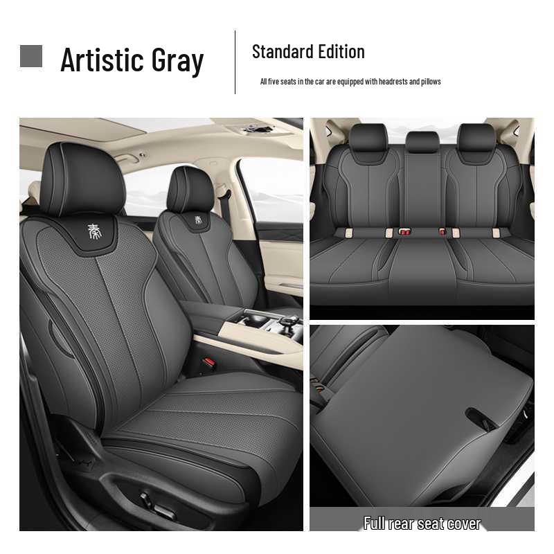 Breathable, full-coverage car seat cover for BYD Qin L, suitable for all seasons. Qin L D-MI cushion.