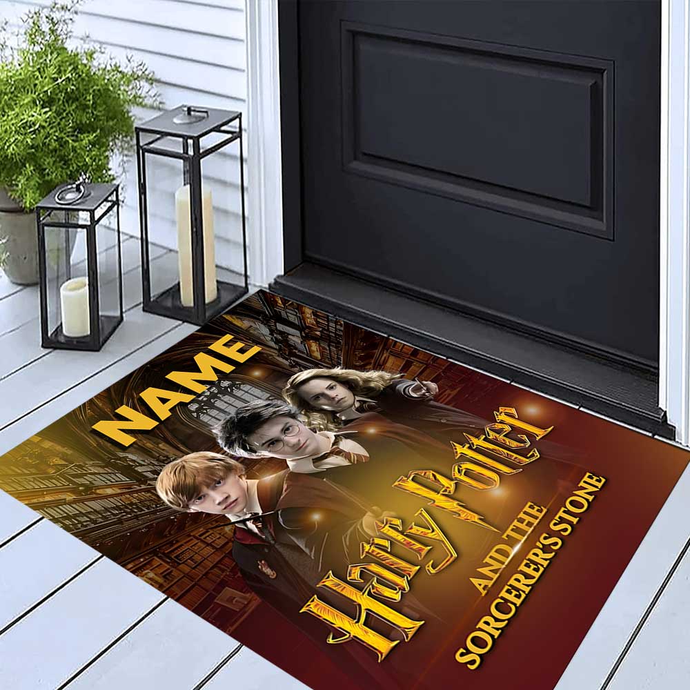 Warner Bros. Works (10) Customize your name rug, office chair cushion, home bedroom living room gift.