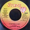 7-дюймовая пластинка ELEPHANT MAN - Chapter A Day NONE Stone Love Musi 2005 Ямайка Регги, Ска и Даб Б/у