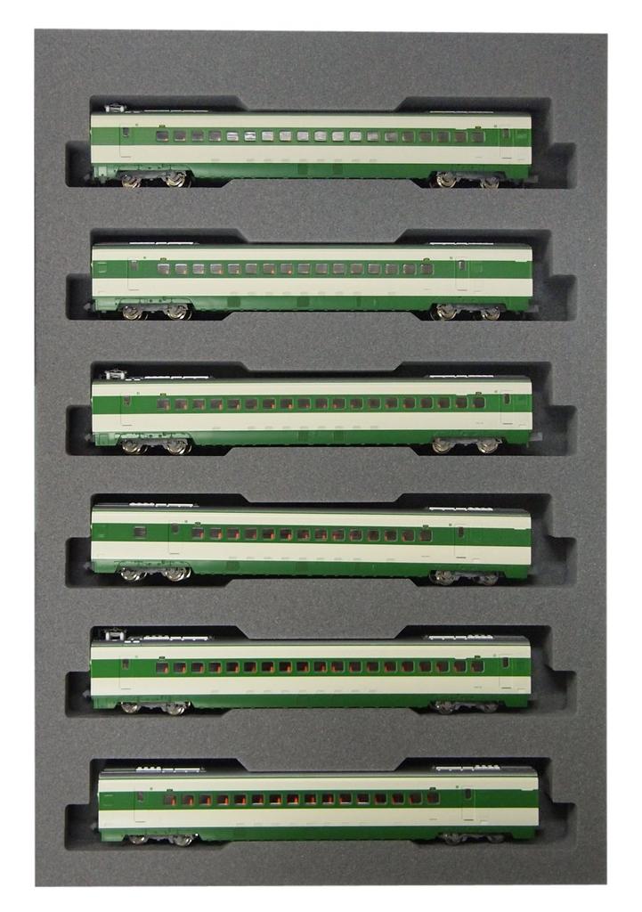 KATO N Gauge 200 Series Shinkansen Additional Set Railway Model Train Tohoku/Joetsu 6-Car 10-1157