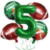 Super Bowl Rugby Aluminum Film Balloon Set Sports Competition Birthday Theme Party Supplies Decoration