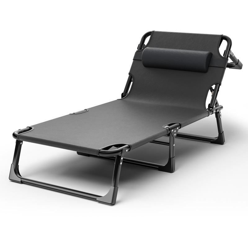 Портативная складная кровать-реклайнер для офиса, дома или пляжа — идеально подходит для сна и перерывов