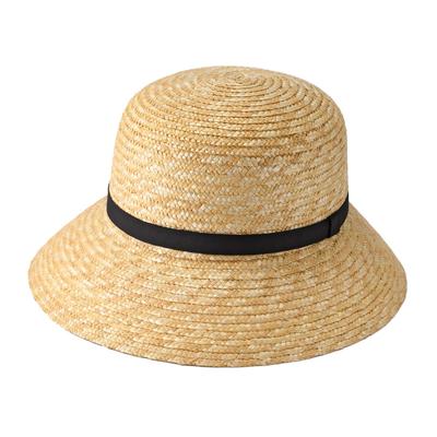 Магазин шляп Tanaka Шляпа актрисы Franka Capelin Wide Straw Straw Made in Black (Шляпа Танака, женская шляпа, шляпа, поля, шляпа, шляпа, Япония, Япония) Великобритания-H148 (Дж. П.,