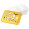 Skater Bento Box, Antibacterial, Fluffy, 450ml, Packing, Integrated Air Valve, 1 Tier, Snoopy Peanuts PAS5AG-A