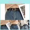Versatile Minimalist No Hole Women's Belt Chic Korean Design Ideal For Jeans