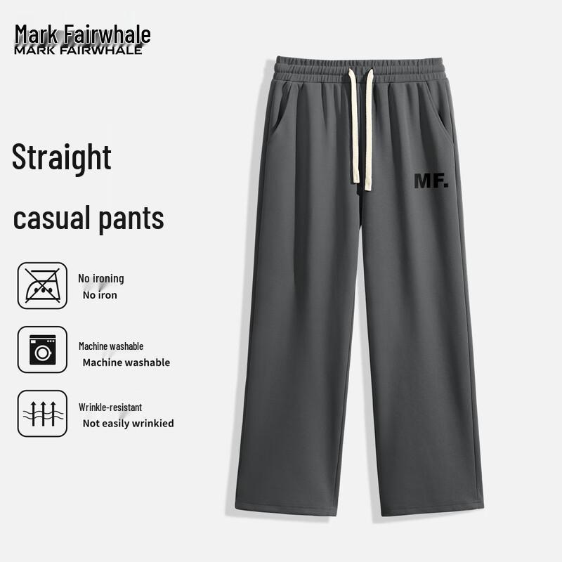Mark Fairwhale Men's Straight-Leg Casual Pants