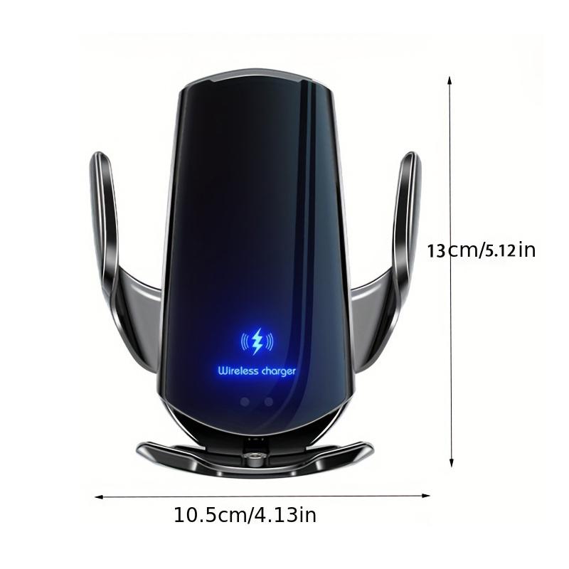 Автомобильный беспроводной держатель-зарядка, автоматический держатель для мобильного телефона с креплением на вентиляционное отверстие, док-станция, кронштейн для быстрой беспроводной зарядки, устройства с инфракрасной индукцией